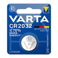 Батарея Varta Electronics BL1 Lithium CR2032 (1шт) блистер 06032101401