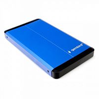 Внешний корпус 2.5" Gembird EE2-U3S-2-B, синий, USB 3.0, SATA, металл