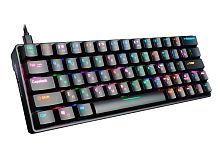 Компактная игровая программируемая механическая клавиатура PANTEON T1 PRO черная (LED FULL RGB,64кл)