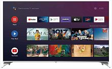 Телевизор QLED Hyundai 50" H-LED50QBU7500 Smart Android TV Frameless черный/4K Ultra HD/DVB-T/60Hz/D