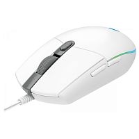 Мышь проводная игровая Logitech G102 Lightsync White (910-005809/910-005824) (розница)
