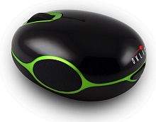 Мышь Oklick 535XSW Black/Green CORDLESS OPTICAL (800/1600) Nano Receiver USB