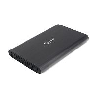 Внешний корпус 2.5" Gembird EE2-U3S-50, чёрный, USB 3.0, SATA, алюминий