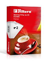 Filtero фильтры для кофе, №2/40, белые