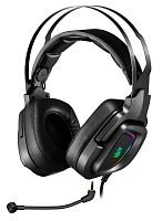 Наушники с микрофоном A4Tech Bloody G570 черный/серый 2м мониторные USB оголовье (G570 (BLACK+GREY) 