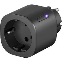 Умная розетка Yandex Matter EUBT Wi-Fi черный (YNDX-00540BLK)