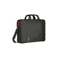 Сумка для ноутбука DEFENDER GEEK 15,6", полиэстер, черная с карманом, 26084