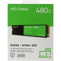 Накопитель SSD WD Original PCI-E x4 480Gb WDS480G2G0C Green SN350 M.2 2280 (розница)