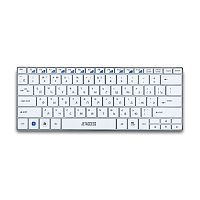 Клавиатура беспроводная ультракомпактная JETACCESS SLIM LINE K7 W,USB 2,4G, белая