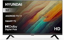 Телевизор LED Hyundai 32" H-LED32BS5002 Smart Android TV Frameless черный/HD/60Hz/DVB-T2/DVB-C/DVB-S