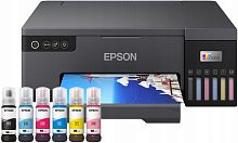 Принтер струйный Epson L8050 (C11CK37405/C11CK37506/37507) A4 WiFi черный (розница)