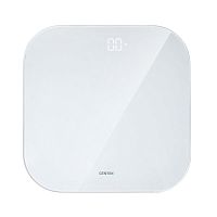 Весы напольные Centek CT-2440 LED WHITE электронные шаг 0,1кг/фунт, LCD 65x28, размер 28х28см