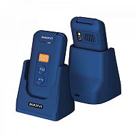 Мобильный телефон Maxvi E5 up Blue (розница)