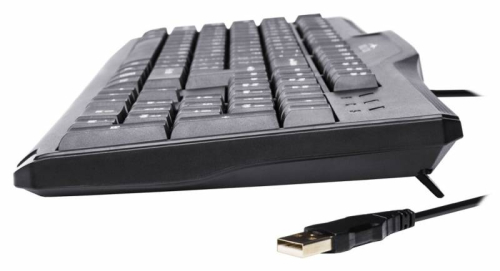 Клавиатура Оклик 170M черный USB фото 2