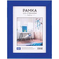 Рамка пластиковая 15*21см, OfficeSpace, №10/1, синий