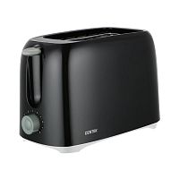 CT-1425Black.100 Тостер Centek CT-1425 (черный) 700 Вт, 6 уровней мощности, 2 тоста, выдвижной поддон для крошек