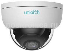 Видеокамера IP UNV IPC-D114-PF40 4-4мм цветная корп.:белый