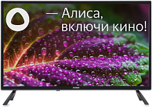 Телевизор LED Digma 32" DM-LED32SBB31 Яндекс.ТВ черный HD 60Hz DVB-T DVB-T2 DVB-C DVB-S DVB-S2 USB W