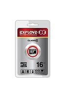 Карта памяти Exployd 16GB microSDHC Class10 без адаптера SD