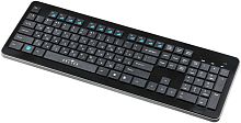 Клавиатура Оклик 870S черный USB беспроводная slim Multimedia