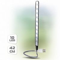GL-225B, USB LED лампа, гибкая подсветка, 10 LED