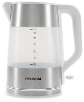 Чайник электрический Hyundai HYK-P4025 2л. 2200Вт белый (корпус: пластик)