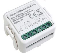 Умное реле Zigbee Tuya Smart Life Алиса для света 2 канала