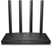 Роутер беспроводной TP-Link Archer C6U AC1200 10/100/1000BASE-TX/4G ready черный