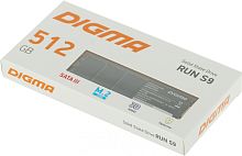 Накопитель SSD Digma SATA III 512Gb DGSR1512GS93T Run S9 M.2 2280