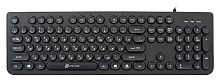 Клавиатура Оклик 400MR черный USB slim