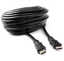 Кабель HDMI Cablexpert CC-HDMI4L-15M, 15м, v2.0, 19M/19M, серия Light, черный, позол.разъемы, экран,