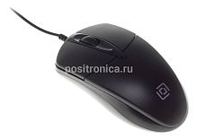 Мышь Оклик 275M черный оптическая (1000dpi) USB (3but)