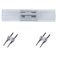 Ecola LED strip 220V connector комплект для упрощенного соединения лента-лента 2-х конт для ленты IP