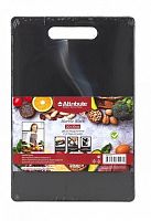 Доска разделочная ATTRIBUTE ABX145 Доска разделочная MARBLE Black 20х30