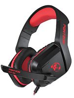 Игровая стереогарнитура PANTEON GHP-180 чёрно-красная