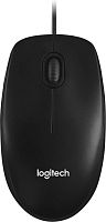 Мышь Logitech M100 черный оптическая (1000dpi) USB (2but)