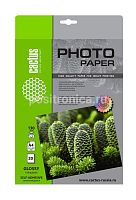 Фотобумага Cactus CS-GSA413020 A4/130г/м2/20л. глянцевое самоклей. для струйной печати