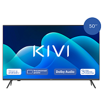 Телевизор KIVI M50UD70B UHD AndroidTV 50 дюймов, черный