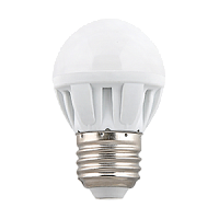 Лампа светодиодная Ecola Light Globe  LED  7,0W G45  220V E27 4000K шар (композит) 82x45  (1 из ч/б 