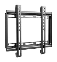 Кронштейн для телевизора Ultramounts UM811F черный 17"-43" макс.35кг настенный фиксированный