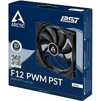 Вентилятор корпусный Arctic Cooling F12 PWM PST 1350 об/мин, 22.5 дБ (розница)