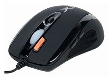 Мышь A4Tech X-710MK черный оптическая (2000dpi) USB (7but)