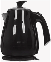 Чайник Centek CT-0007 <Black> 1.5л, 1900Вт, съёмная крышка, двойные стенки, эффект термоса.