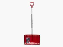Лопата FACHMANN Garten 550х385х1500 (ал.чер. с термоусад, D-ручка, ал. планка) бордо, 05.003