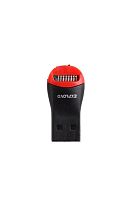Кардридер/Exployd/microSD/USB 2.0/пластик/черный/EX-AD-265
