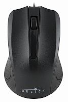 Мышь Оклик 225M черный оптическая (1200dpi) USB (3but)