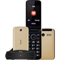 Сотовый телефон INOI 247B с док-станцией - Gold