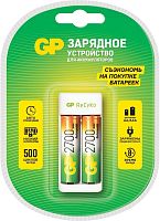Зарядное устройство GP Rechargeable E211/270AAHCCS-2CR1 AA/AAA NiMH 2700mAh (2шт) блистер GP E211/27
