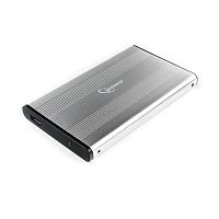 Внешний корпус 2.5" Gembird EE2-U3S-5-S, серебро, USB 3.0, SATA, металл