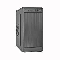 Корпус mATX Minitower ExeGate BAA-108 (mATX, без БП, 2*USB, аудио, черный)